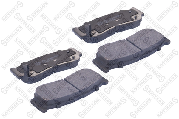 Brake Pad Set, disc brake 000 001B-SX