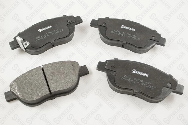 Brake Pad Set, disc brake 000 217B-SX