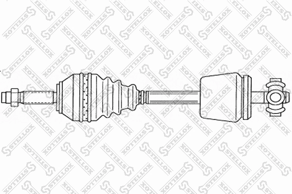 Drive Shaft 158 1766-SX