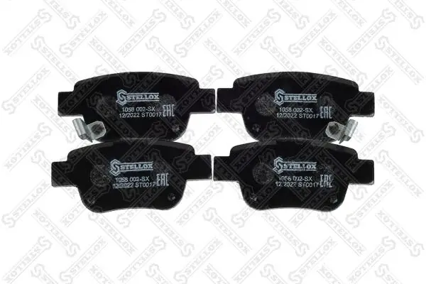 Brake Pad Set, disc brake 1058 002-SX