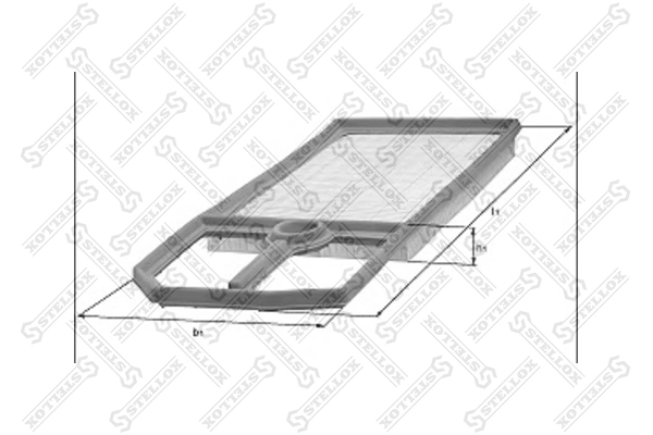 Air Filter 71-01619-SX