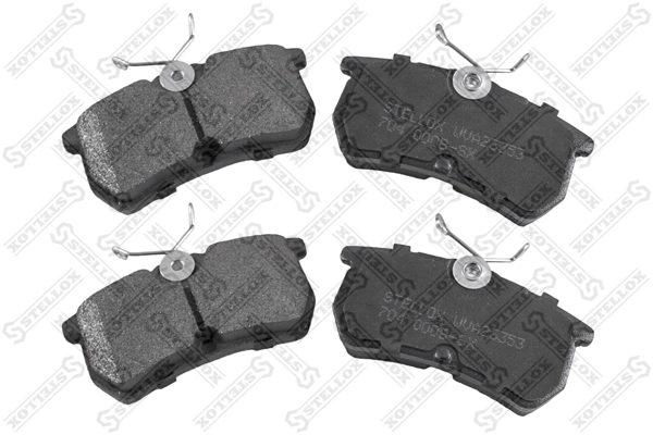 Brake Pad Set, disc brake 704 000B-SX