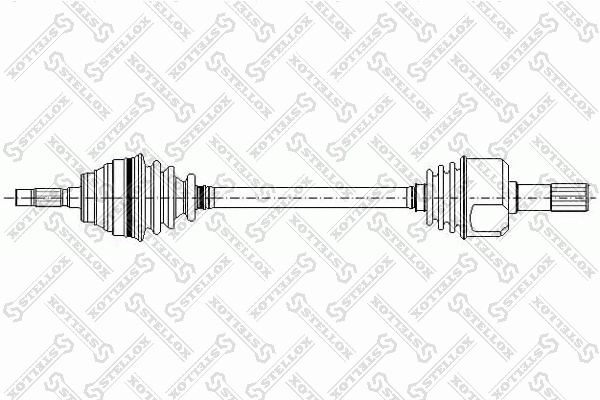 Drive Shaft 158 1044-SX