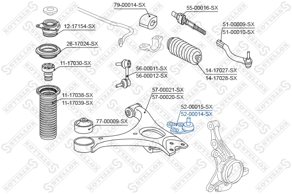 Ball Joint 52-00014-SX