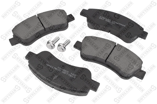 Brake Pad Set, disc brake 851 030-SX
