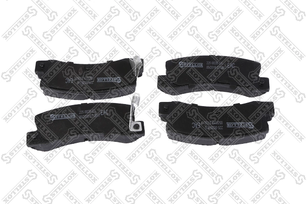 Brake Pad Set, disc brake 225 002B-SX