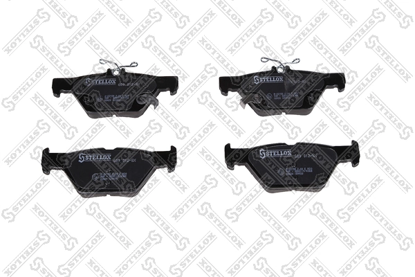 Brake Pad Set, disc brake 689 012-SX