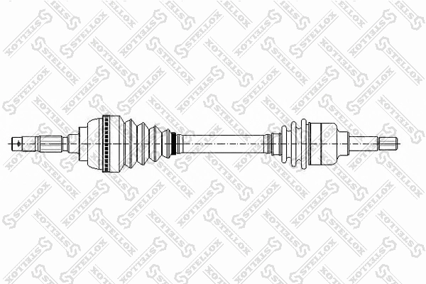 Drive Shaft 158 1052-SX