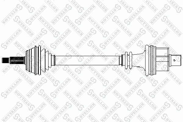 Drive Shaft 158 1770-SX