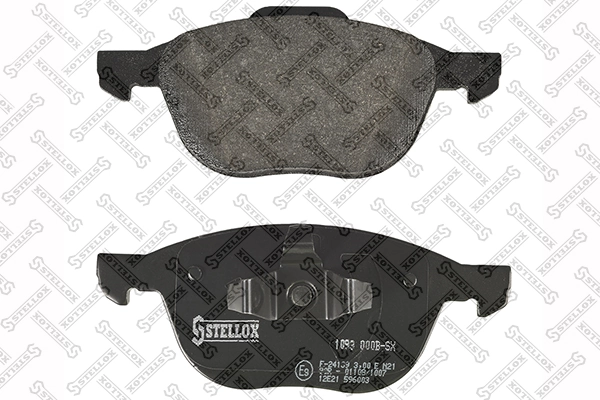 Brake Pad Set, disc brake 1093 000B-SX