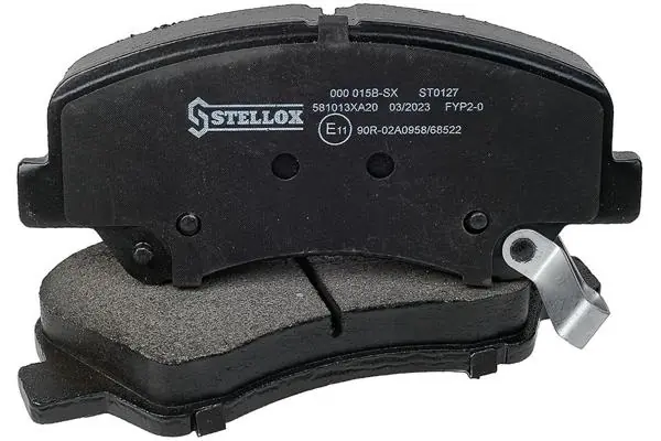 Brake Pad Set, disc brake 000 015B-SX