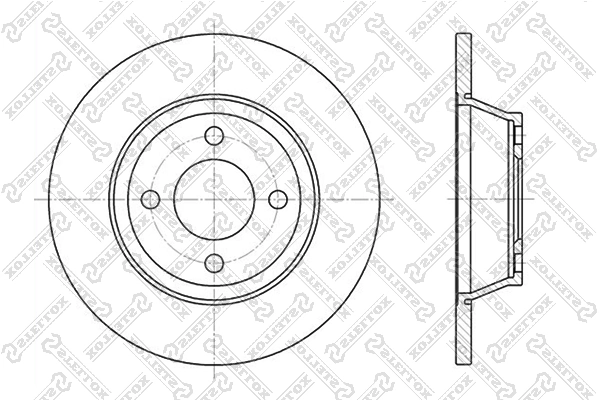 Brake Disc 6020-4741-SX