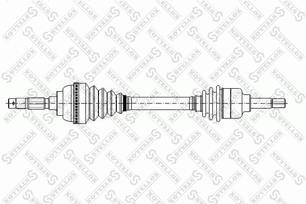 Drive Shaft 158 1035-SX