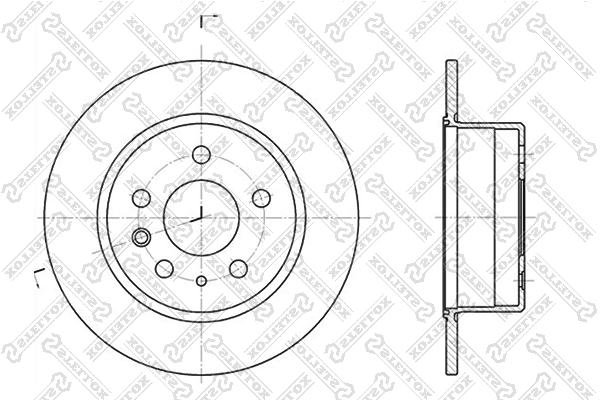 Brake Disc 6020-3305-SX