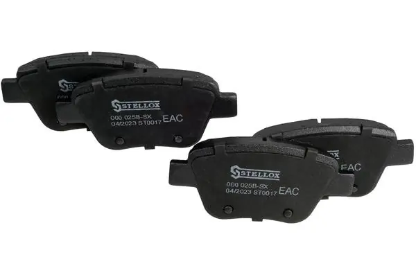 Brake Pad Set, disc brake 000 025B-SX