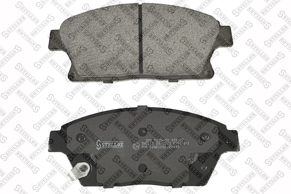 Brake Pad Set, disc brake 000 023B-SX