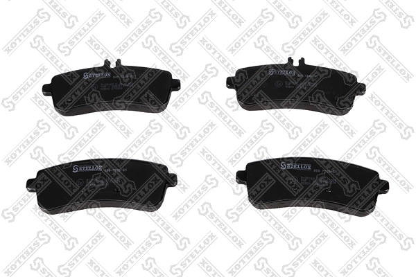 Brake Pad Set, disc brake 000 720B-SX