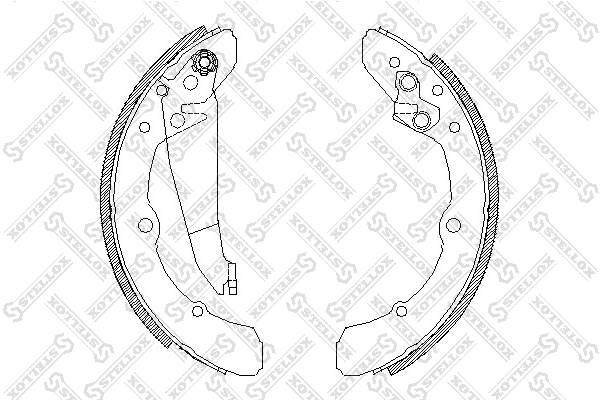 Brake Shoe Set 059 100-SX