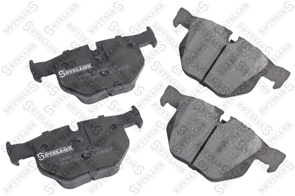 Brake Pad Set, disc brake 000 072B-SX