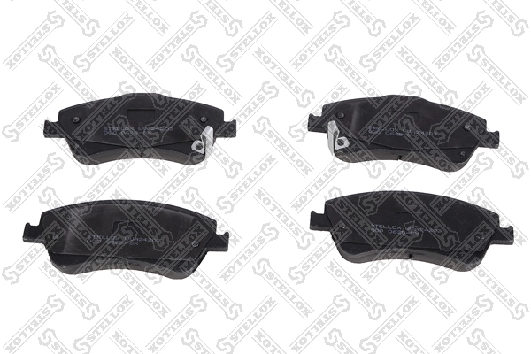 Brake Pad Set, disc brake 000 062B-SX