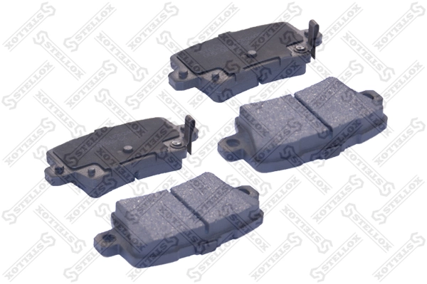 Brake Pad Set, disc brake 000 076B-SX
