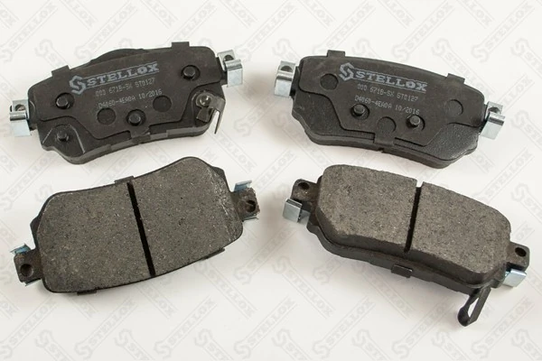 Brake Pad Set, disc brake 000 671B-SX