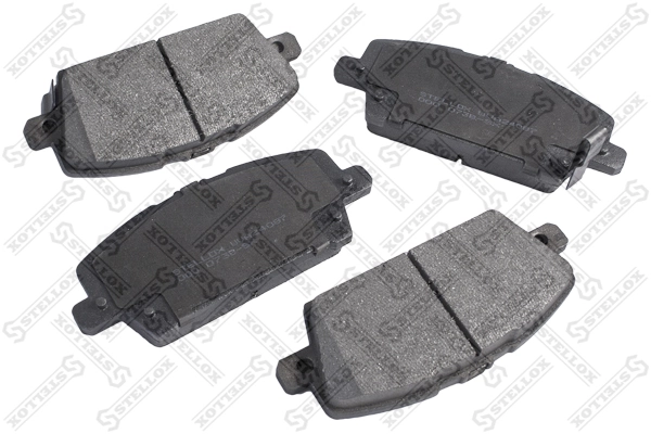 Brake Pad Set, disc brake 000 073B-SX