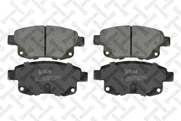 Brake Pad Set, disc brake 1263 002B-SX