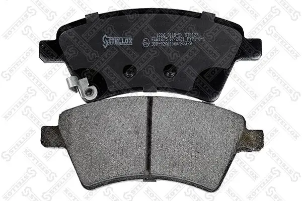 Brake Pad Set, disc brake 1226 001B-SX