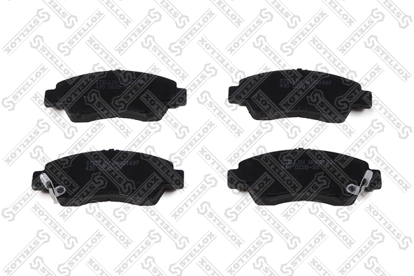 Brake Pad Set, disc brake 430 022B-SX