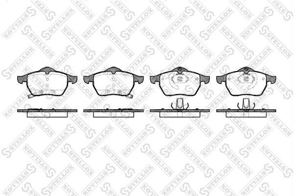 Brake Pad Set, disc brake 401 032-SX