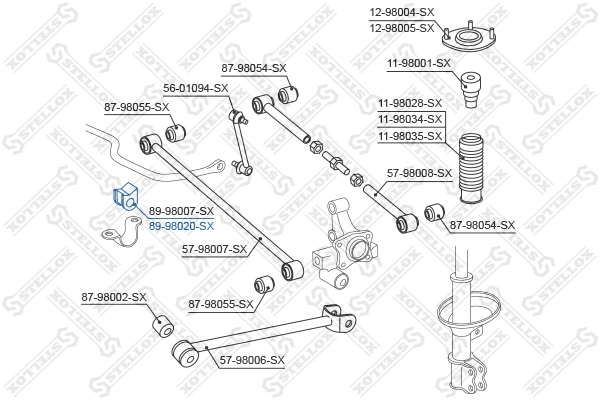 Ampaian, Penstabil 89-98020-SX