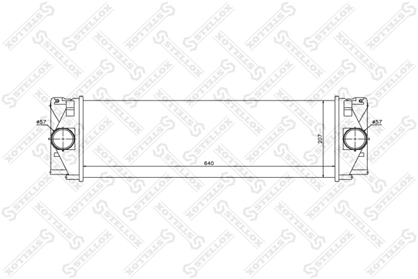 Charge Air Cooler 10-40206-SX
