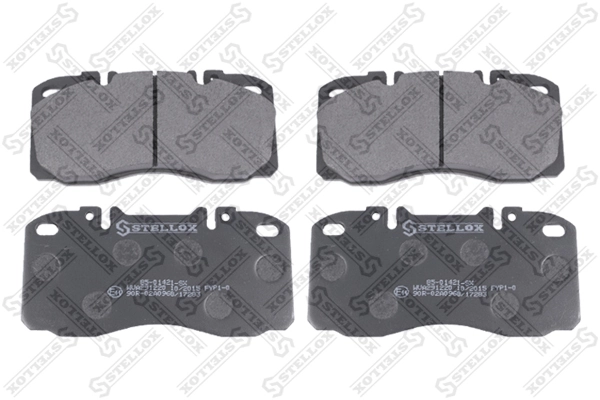 Brake Pad Set, disc brake 85-01421-SX