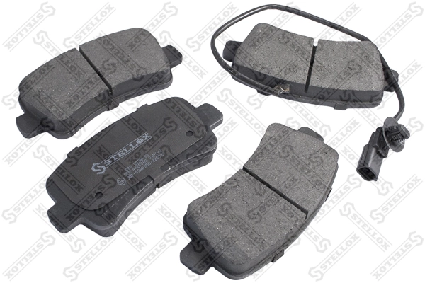 Brake Pad Set, disc brake 000 009B-SX