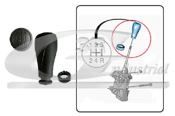 Gear Shift Lever Knob 25258