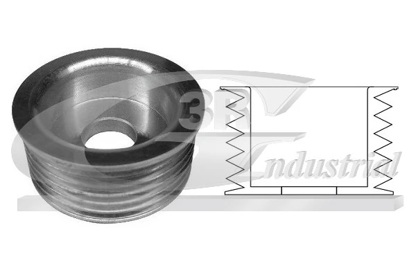 Belt Pulley, alternator 10224