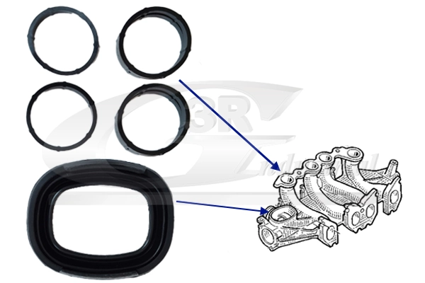 Gasket Set, intake manifold 36600