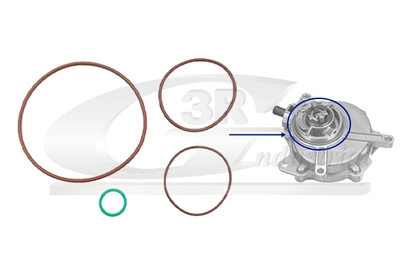 Seal Set, vacuum pump 74706