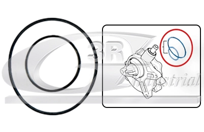 Gasket, vacuum pump 74100