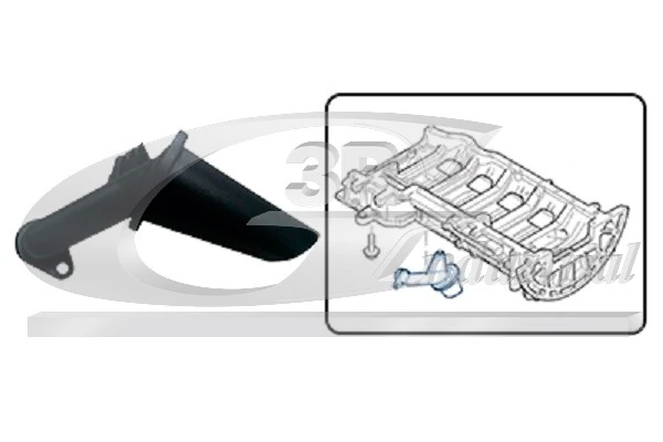Suction Pipe, oil pump 84304