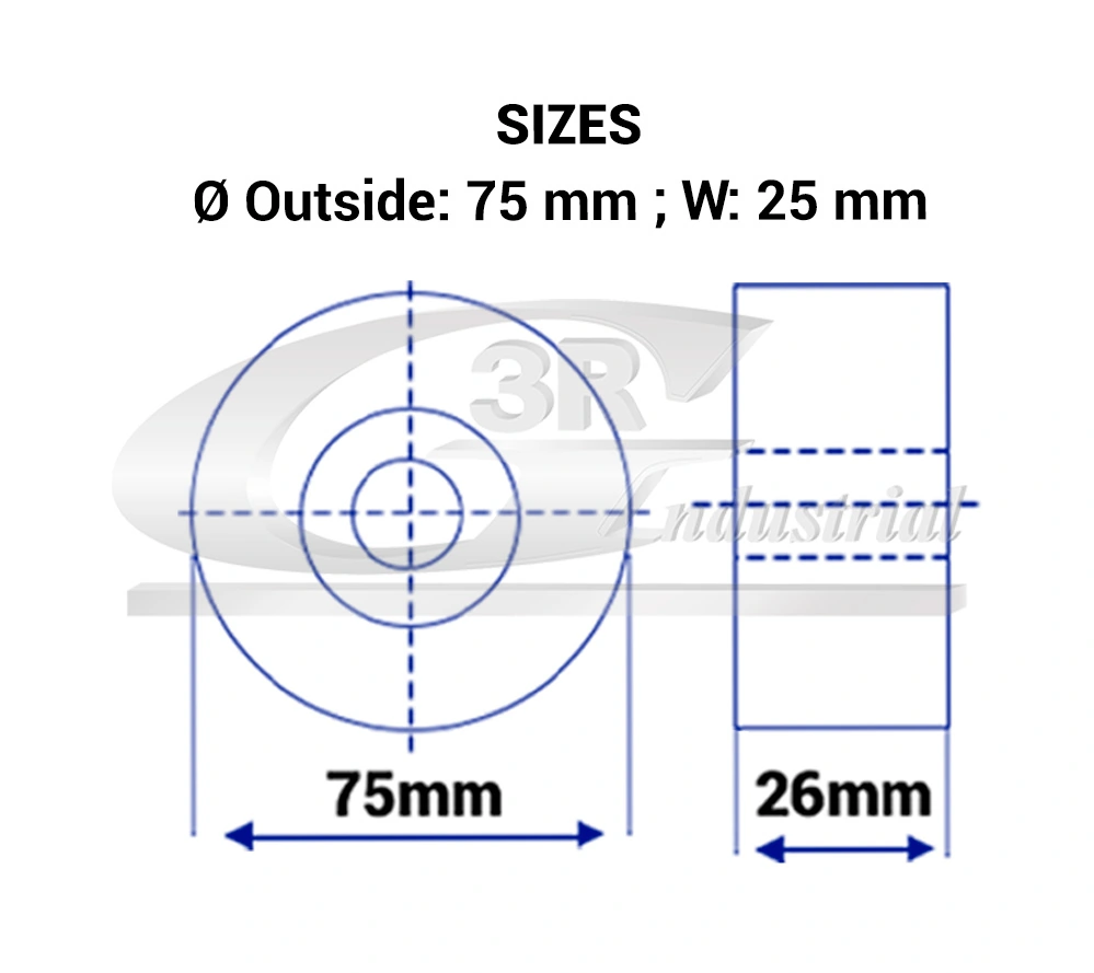 Belt Tensioner, V-ribbed belt 13258