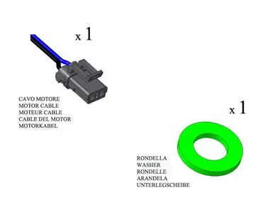 Electric Life ZR ZA25 L Window Regulator