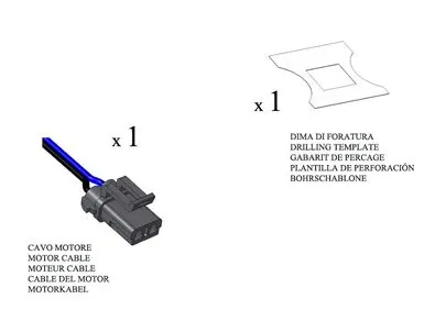 Electric Life ZR MI51 L Window Regulator