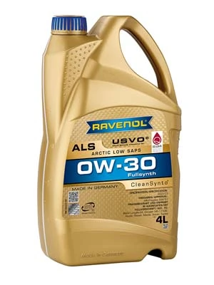Engine Oil RAVENOL ALS SAE 0W-30 1111137-004-01-999