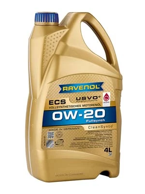 Engine Oil RAVENOL ECS SAE 0W-20 1111102-004-01-999