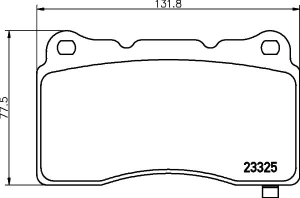 Brake Pad Set, disc brake 8DB 355 015-481