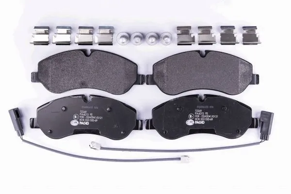 Bremsbelagsatz, Scheibenbremse 8DB 355 020-691