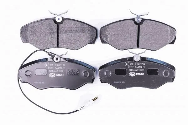 Brake Pad Set, disc brake 8DB 355 018-501