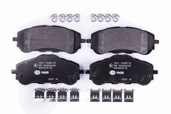 Brake Pad Set, disc brake 8DB 355 021-321